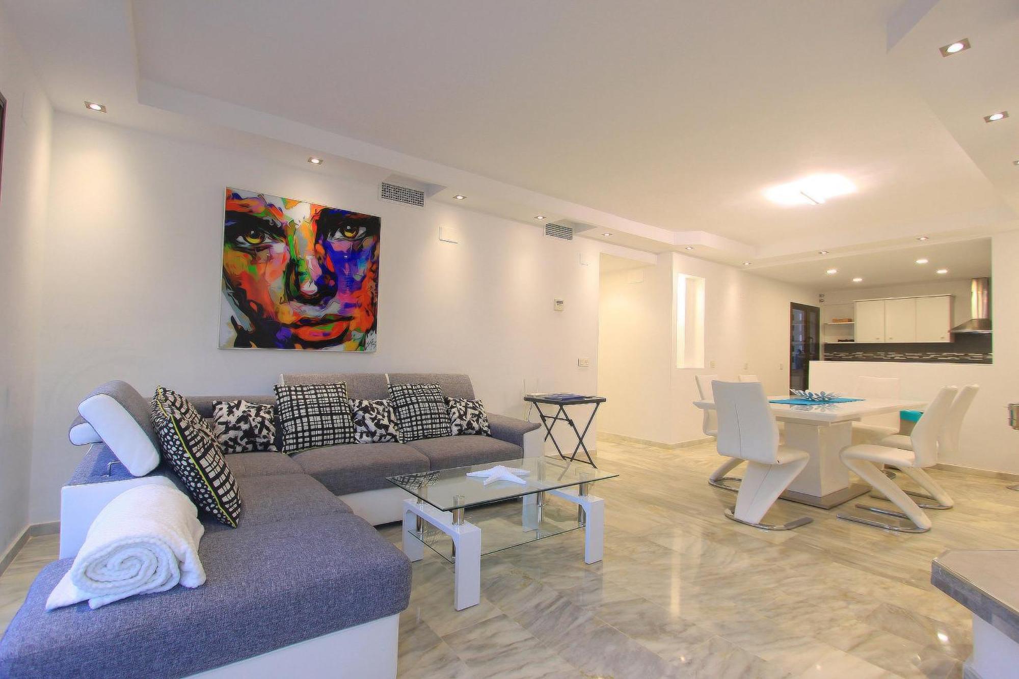 1108 Beachfront 2 Apartments With Roofterrace 80Mtrgt Beach 3 Pools ماربيا المظهر الخارجي الصورة