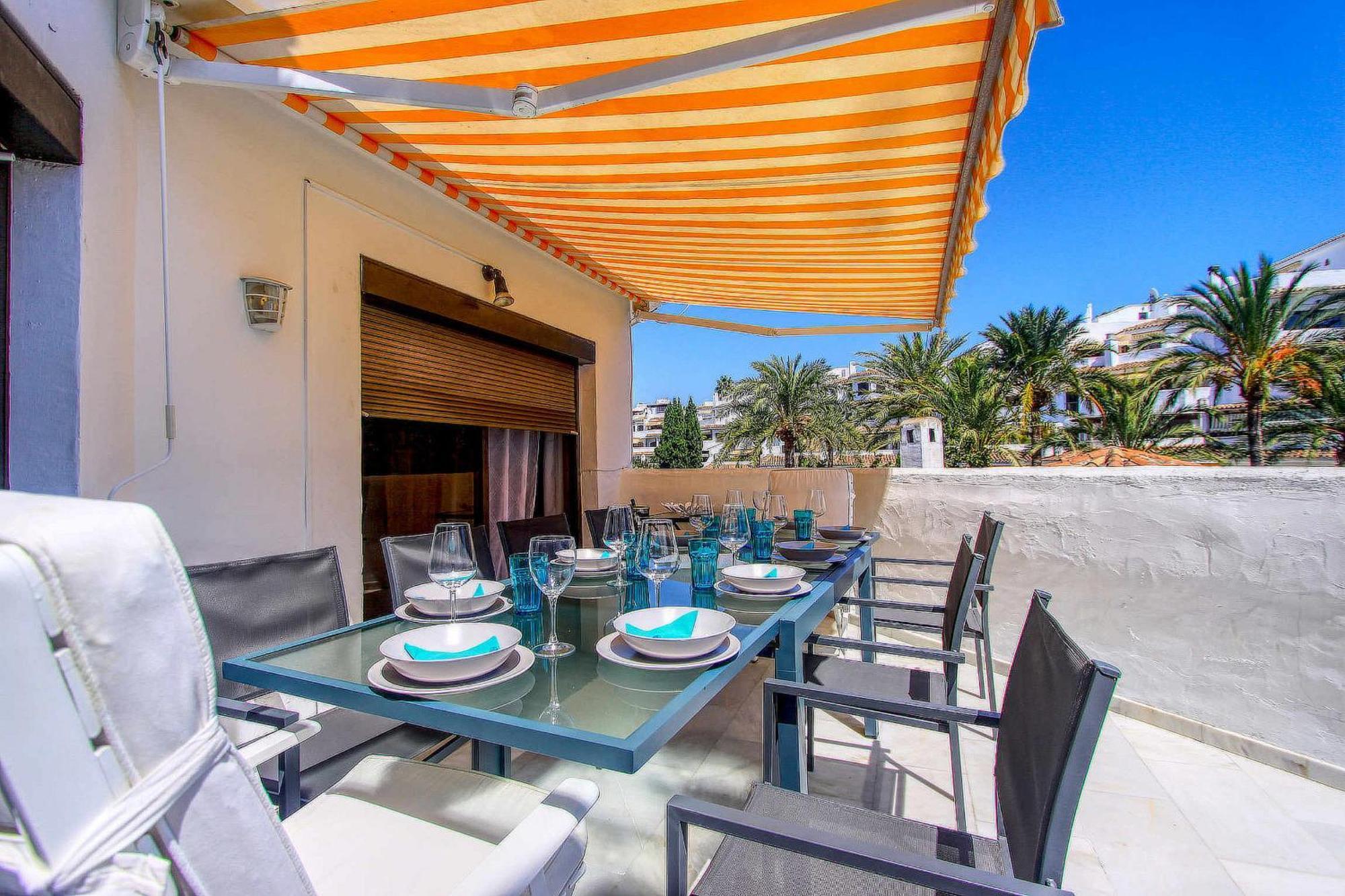 1108 Beachfront 2 Apartments With Roofterrace 80Mtrgt Beach 3 Pools ماربيا المظهر الخارجي الصورة